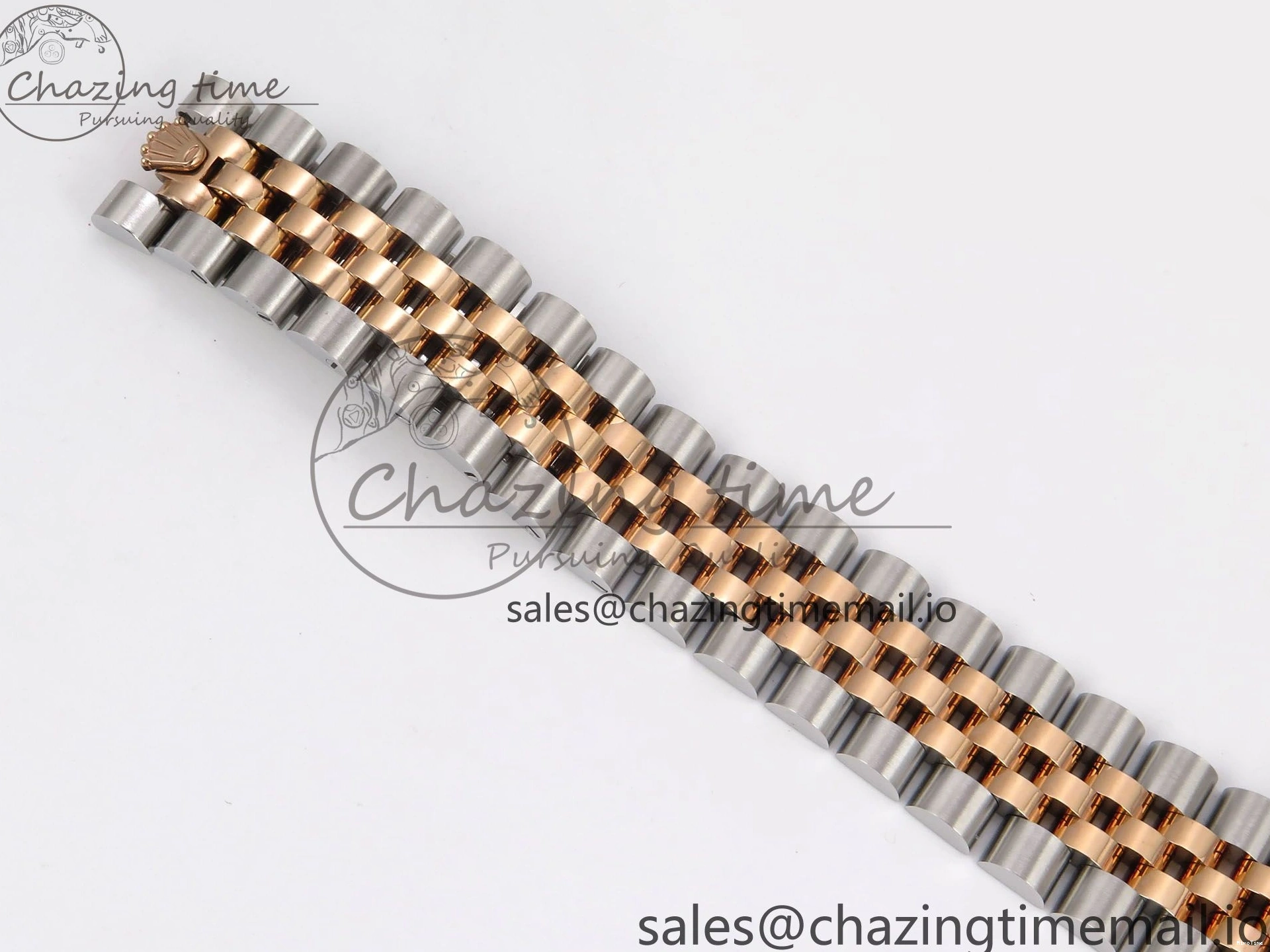 MiroTime 0401 Popular DateJust 31 278271 SS RG GMF 1:1 Best Edition 904L Steel Gray Roman Diamonds Dial on Jubilee Bracelet A 1165